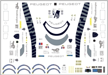 Decal Peugeot-9x8-Lmh T-Car 2022